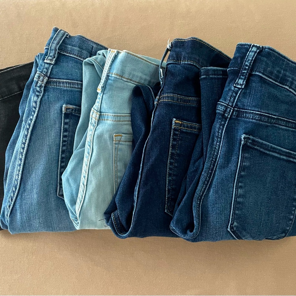 $25 for 5 pairs of gap denim jeans